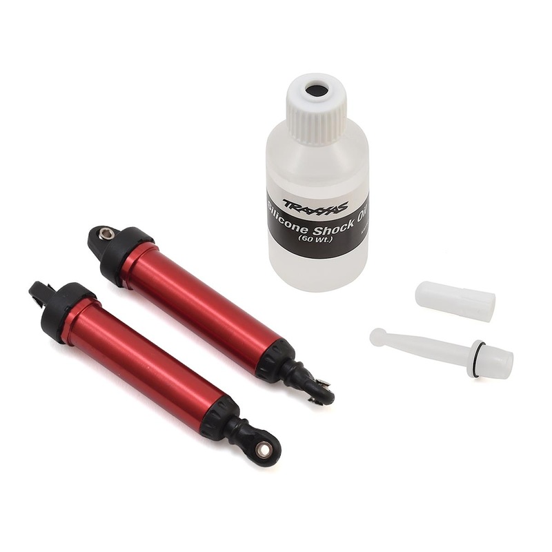 Aluminum GTR Shocks 134mm Red for UDR (2) (TRA8451R)