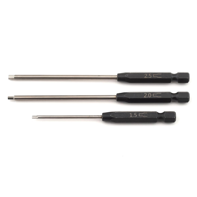 Metric Hex Driver Speed Bit Set 1/4″ Drive 1.5/2/2.5mm (3) (TRA8715)