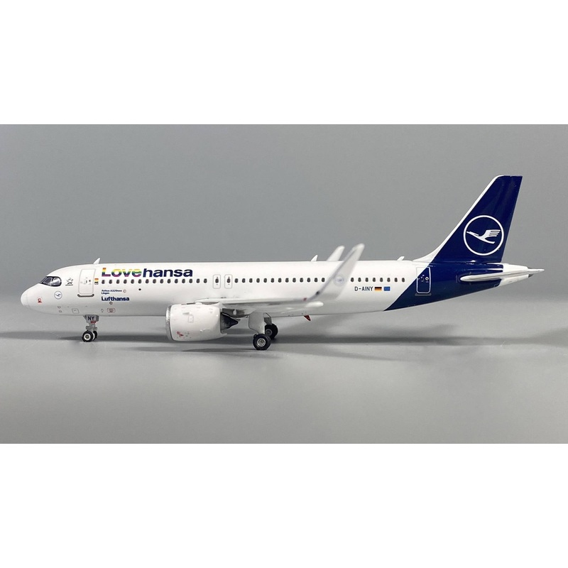 Phoenix Lufthansa Airbus A320Neo Lovehansa D-AINY 1/400 Aircraft Scale Model