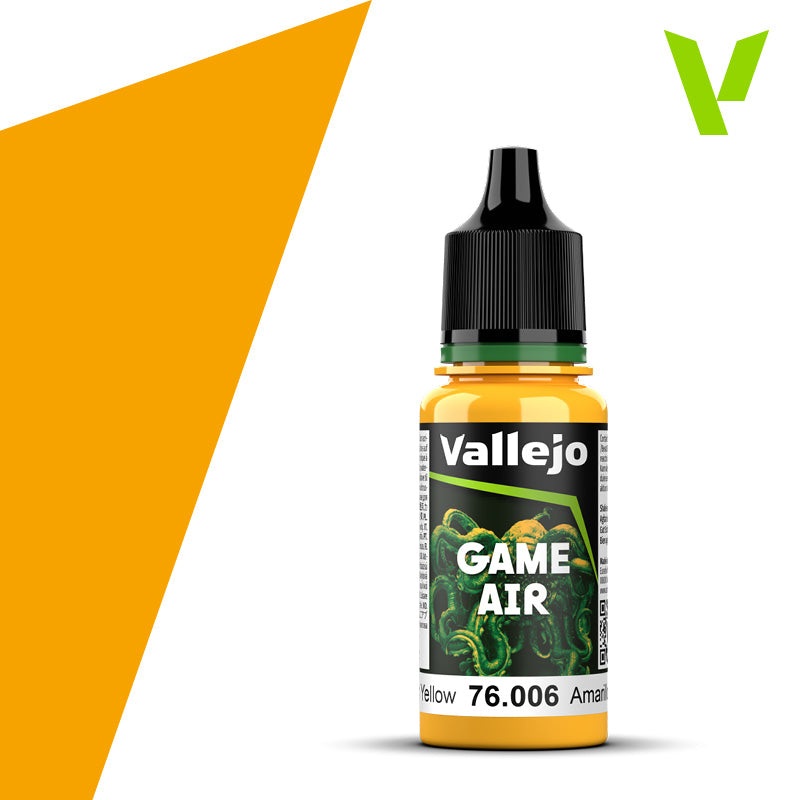 Vallejo Game Air Sun Yellow – 18ml