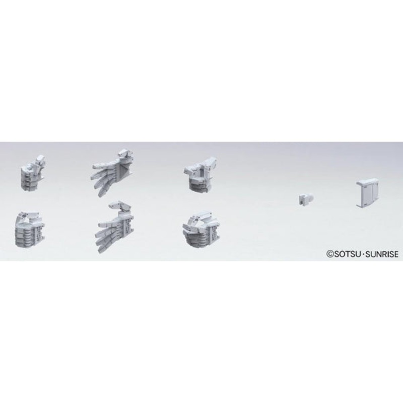 BANDAI Builders Parts HD 1/100 MS Hand 01 (E.F.S.F.)