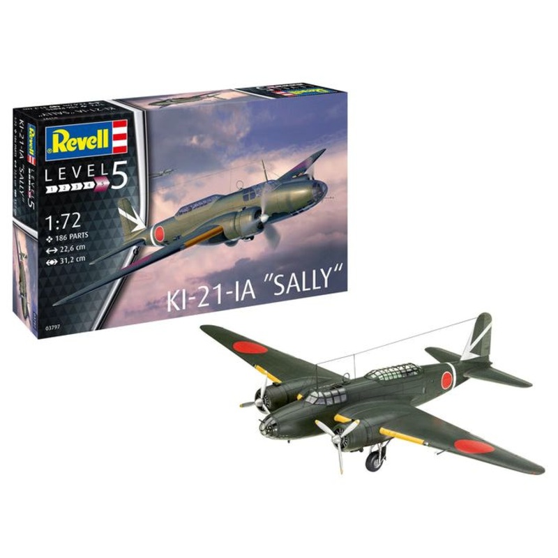REVELL 1/72 Model Set Ki-21-la “Sally”