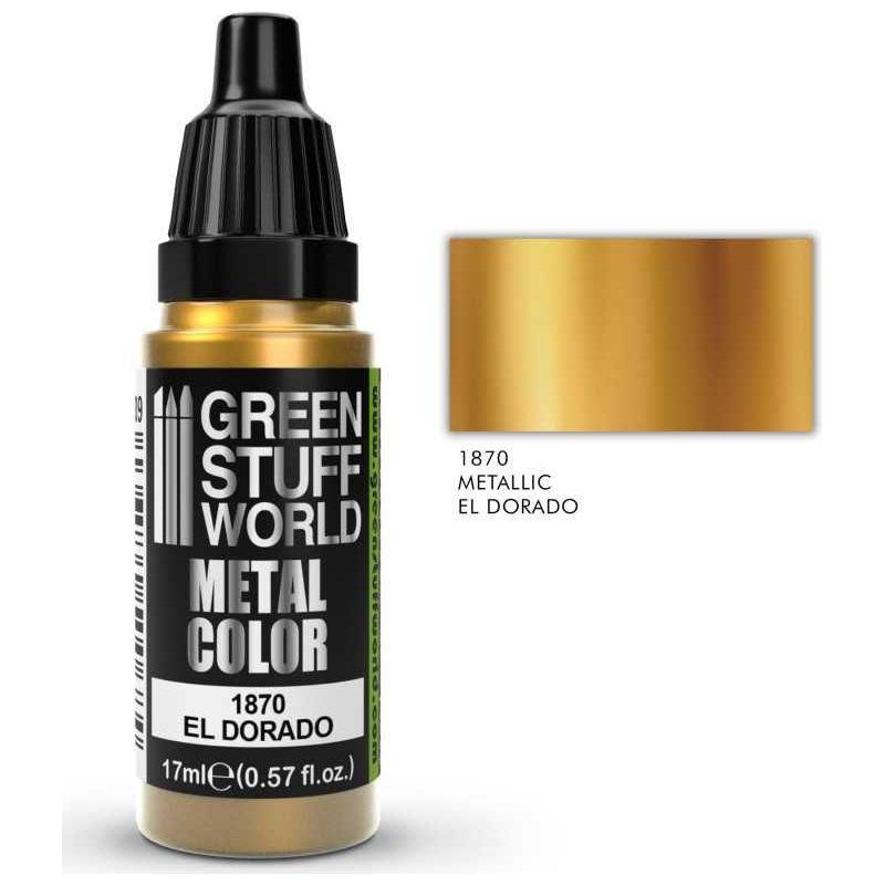 GREEN STUFF WORLD Metallic Paint El Dorado 17ml