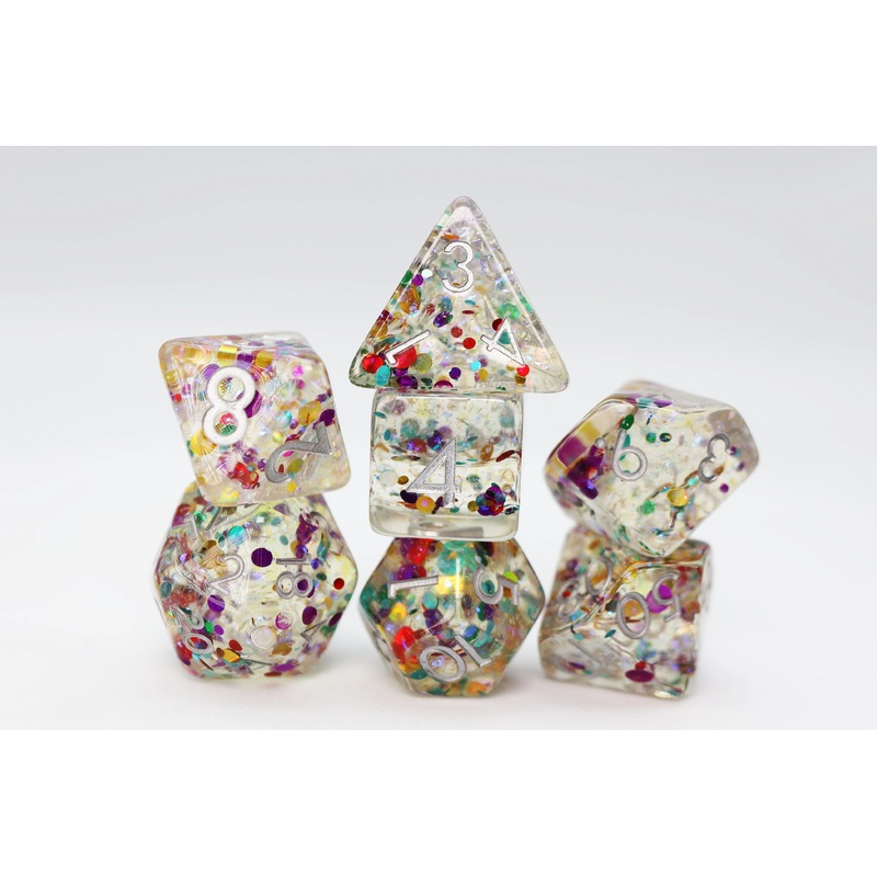 It’s a Celebration! Polyhedral Dice Set (7)