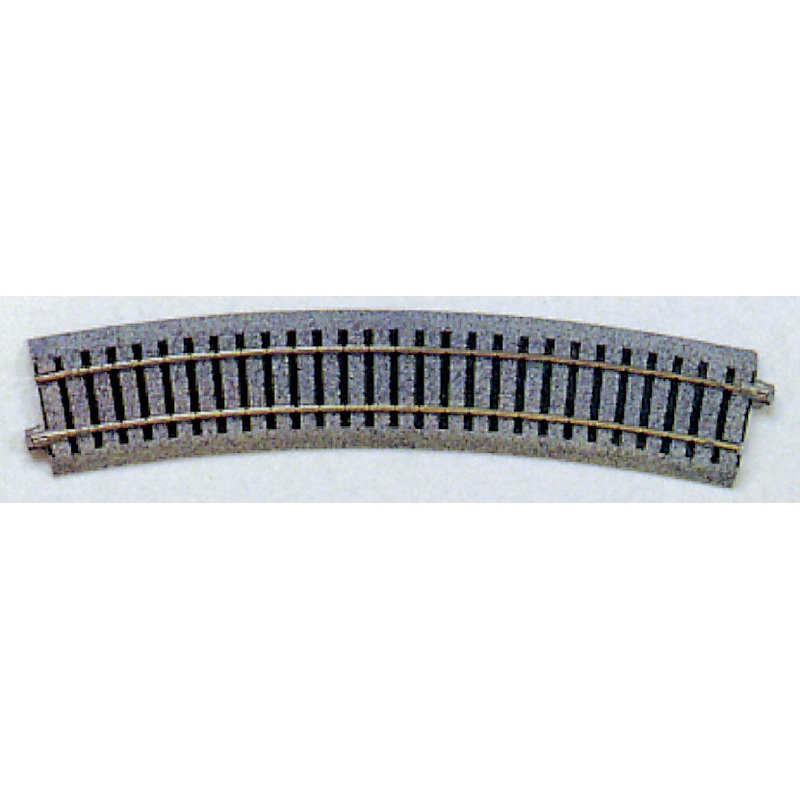 550mm 21-5/8″ Radius Curve 22.5-Degree Unitrack (4) HO Scale