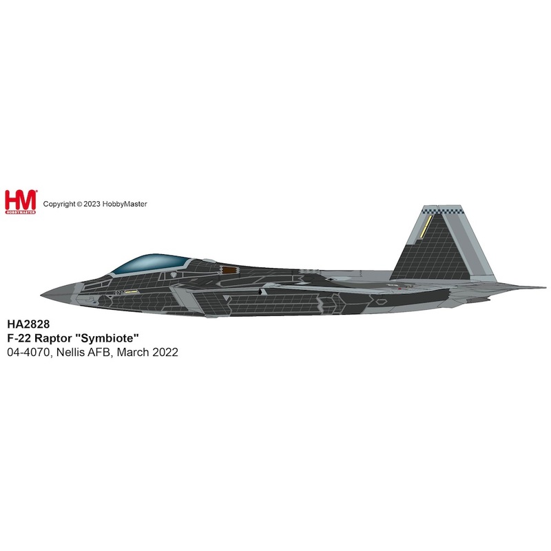 F22A Raptor USAF “Symbiote” – Nellis AFB, March 2022
