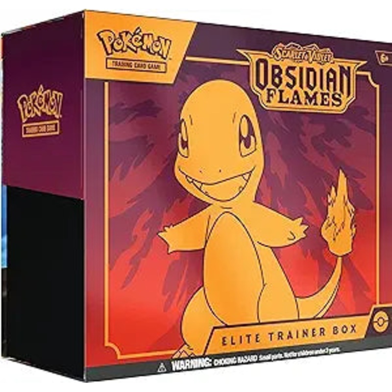 Pokemon TCG Scarlet & Violet Obsidian Flames Elite Trainer Box