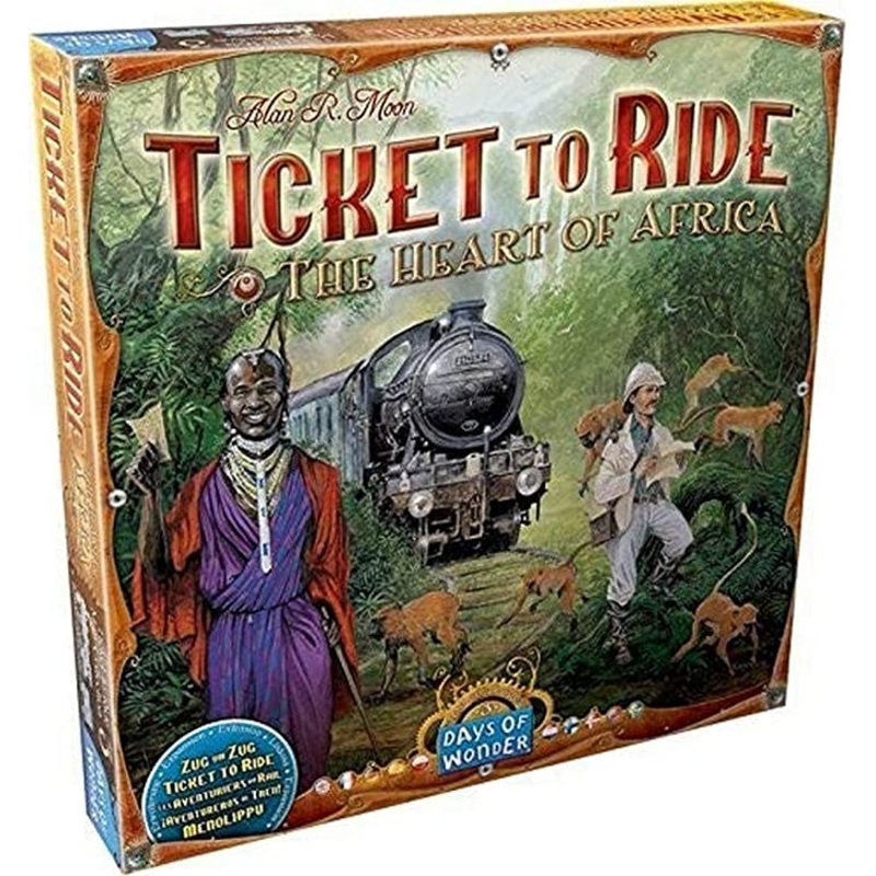 Ticket To Ride: The Heart of Africa Map Collection Volume 3