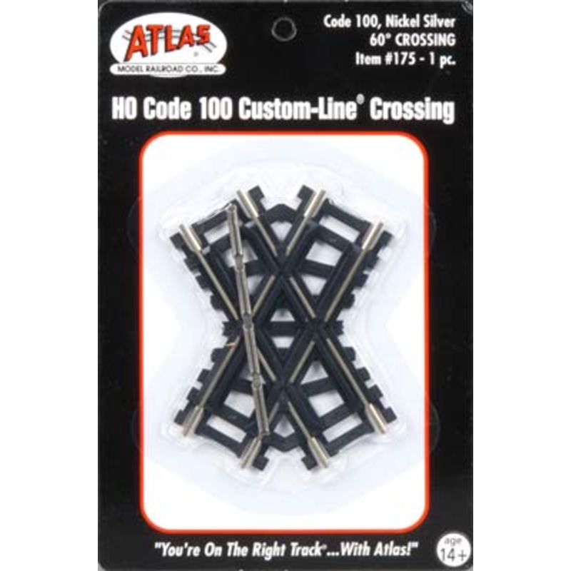 Crossing 60 Degree NS Code 100 HO Scale