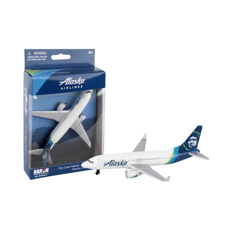 ALASKA AIRLINES SINGLE PLANE NEW LIVERY