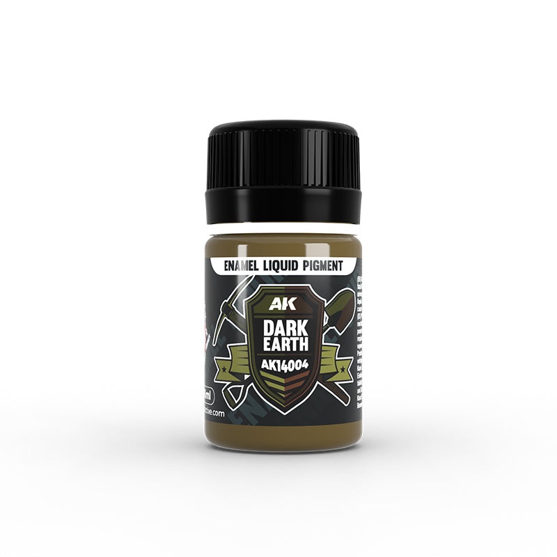 Enamel Liquid Pigment: Dark Earth 35ml