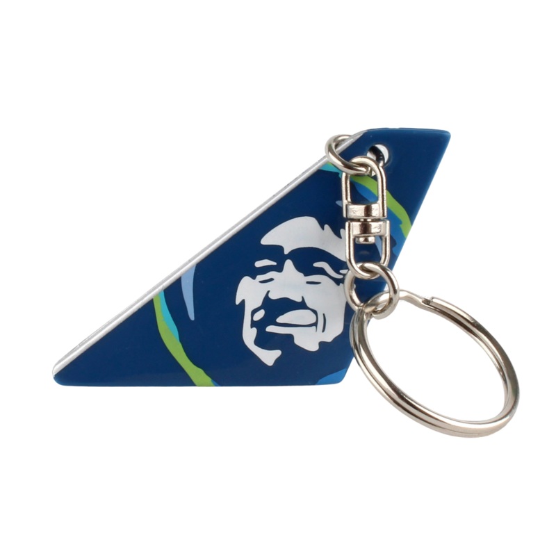ALASKA TAIL KEYCHAIN NEW LIVERY (**)