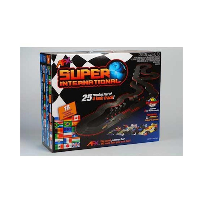 HO Super International (MG+) Slot Car Set (AFX21018)