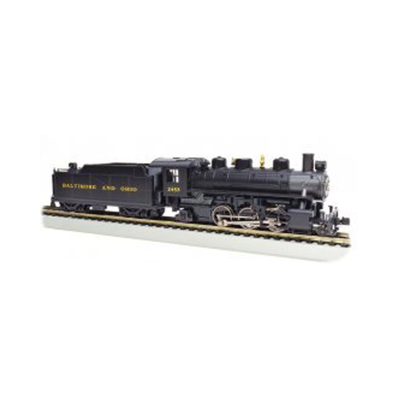 HO 2-6-2 Prairie with Smoke, B&O #2453 (BAC51506)