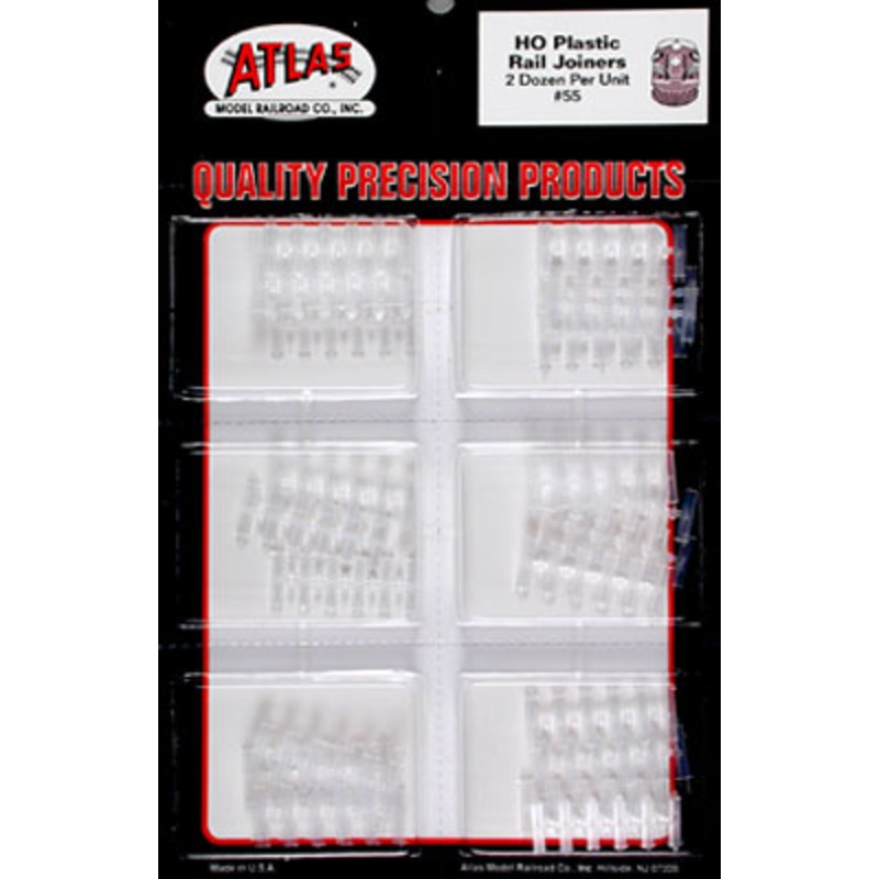 Rail Joiners Plastic Code 100 HO Scale