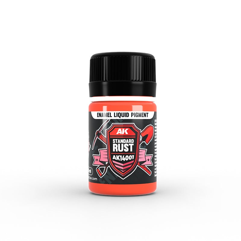 Enamel Liquid Pigment: Standard Rust 35ml