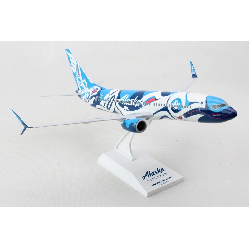 SKYMARKS ALASKA 737-800 1/130 SALMON PEOPLE