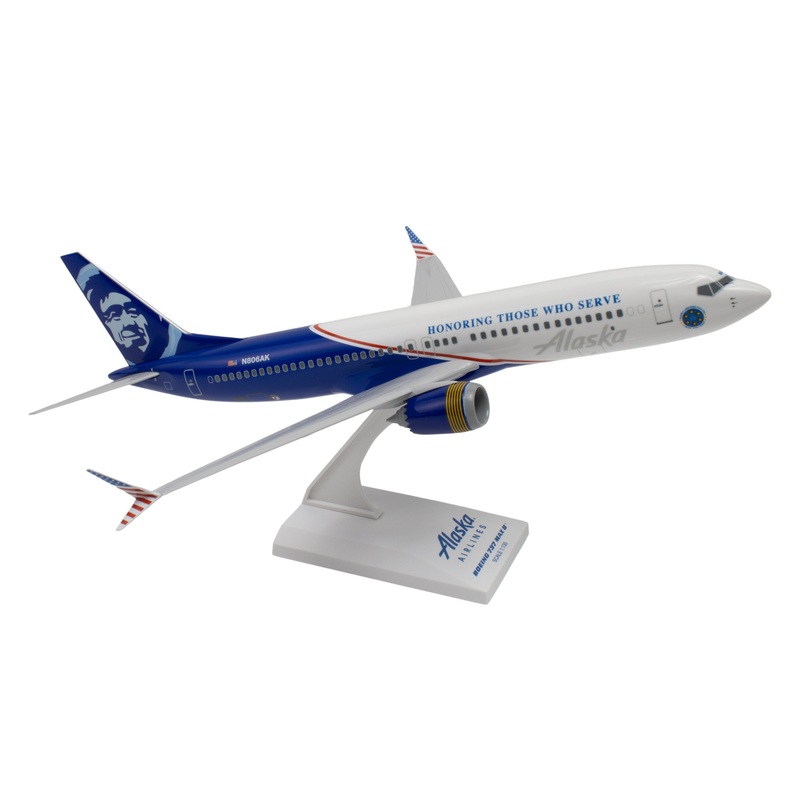 SKYMARKS ALASKA 737MAX8 1/130 VETERANS