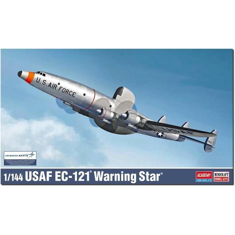 ACADEMY   1/144 USAF EC-121 Warning Star Plastic Model Kit