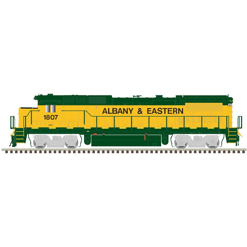 Albany & Eastern #1807 GE Dash 8-40B  with Sound