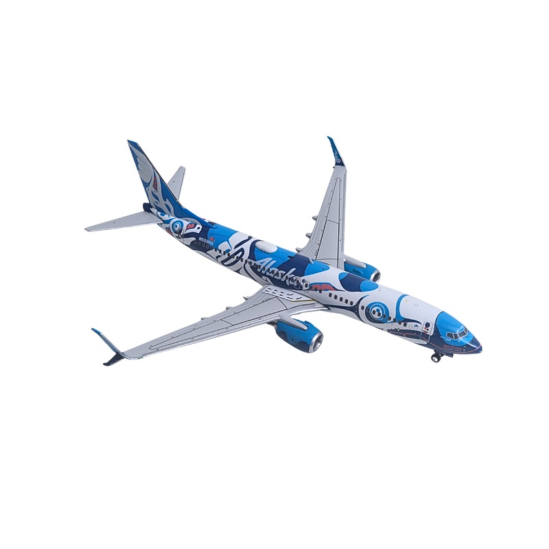GEMINI ALASKA 737-800 1/400 SALMON PEOPLE REG#N559AS