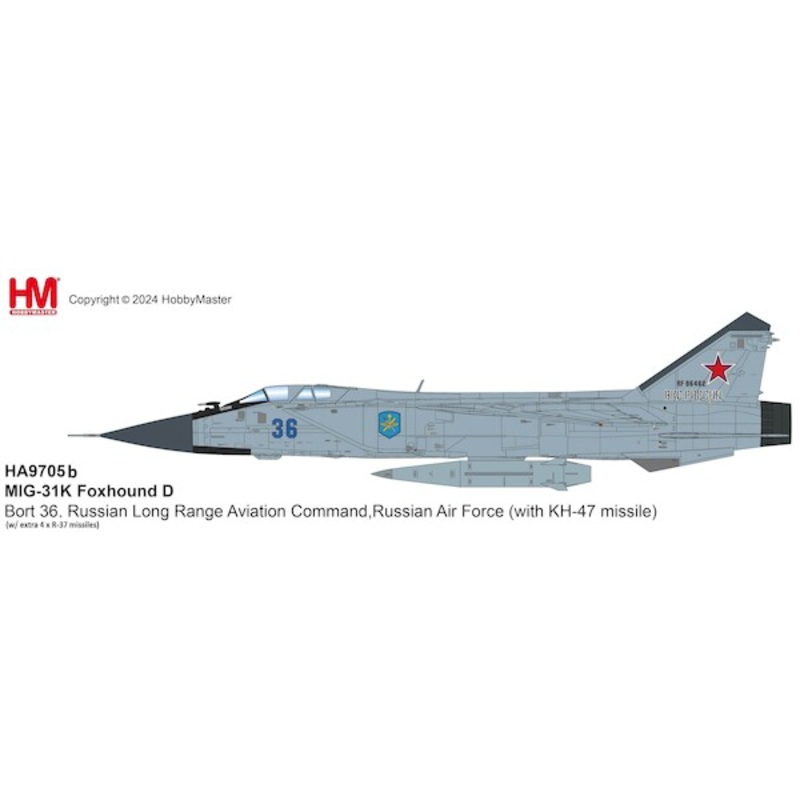 Foxhound D Bort 36, Russian Long Range Aviation Command