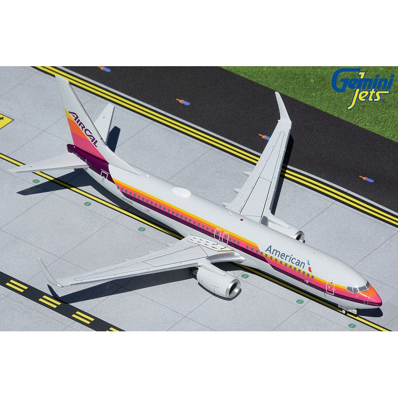 GEMINI200 AMERICAN 737-800 1/200 AIRCAL REG#N917NN (**)