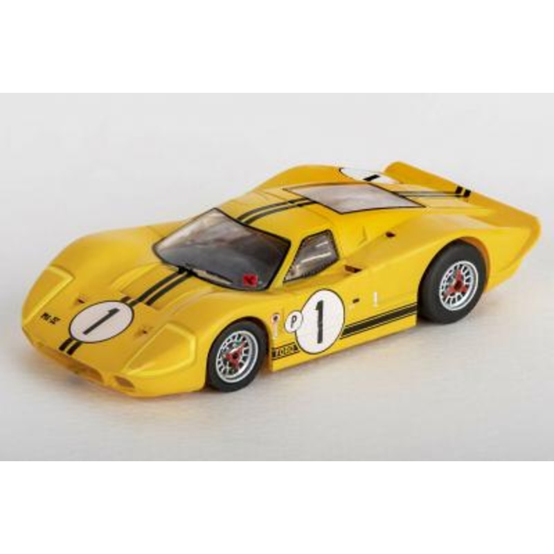 HO Ford GT40 Mark IV #1 Sebring Mega G+ Slot Car (AFX22025)