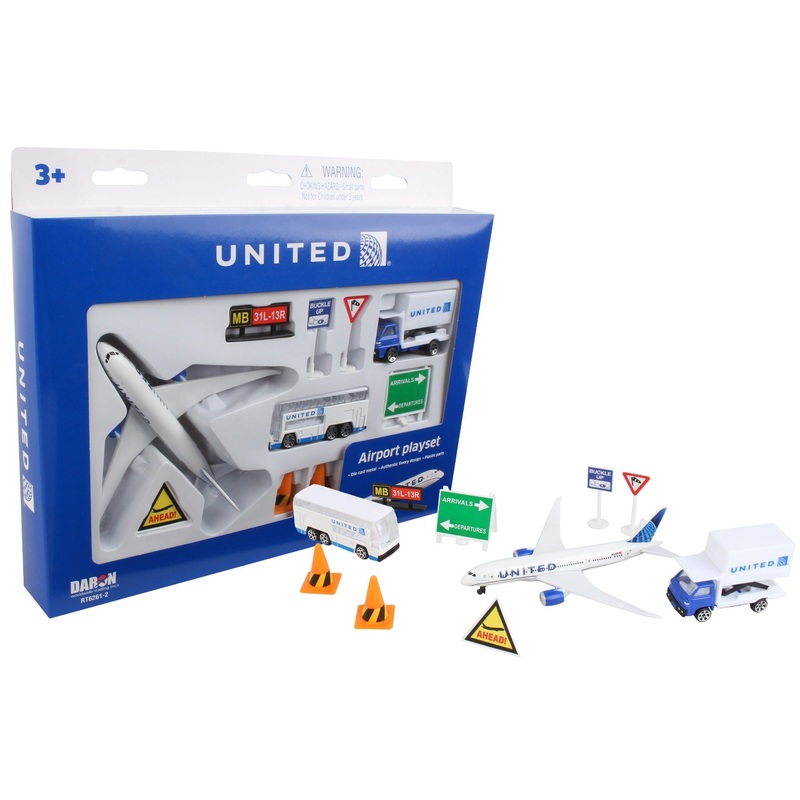 UNITED AIRLINES PLAYSET