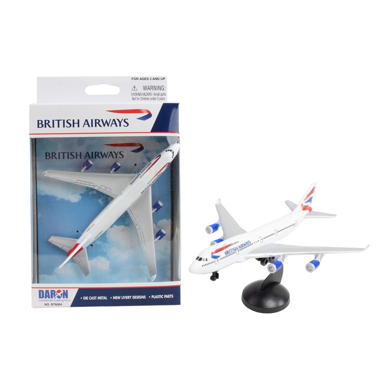 BRITISH AIRWAYS 747 SINGLE PLANE