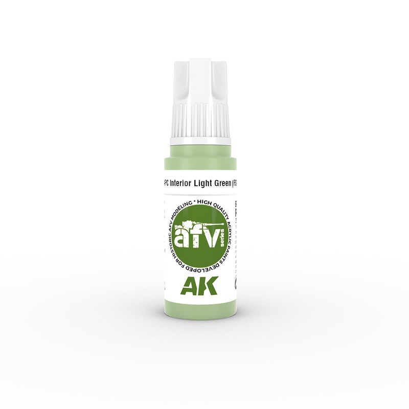 AK Interactive AFV Series – APC Interior Light Green (FS24533) – 18ml
