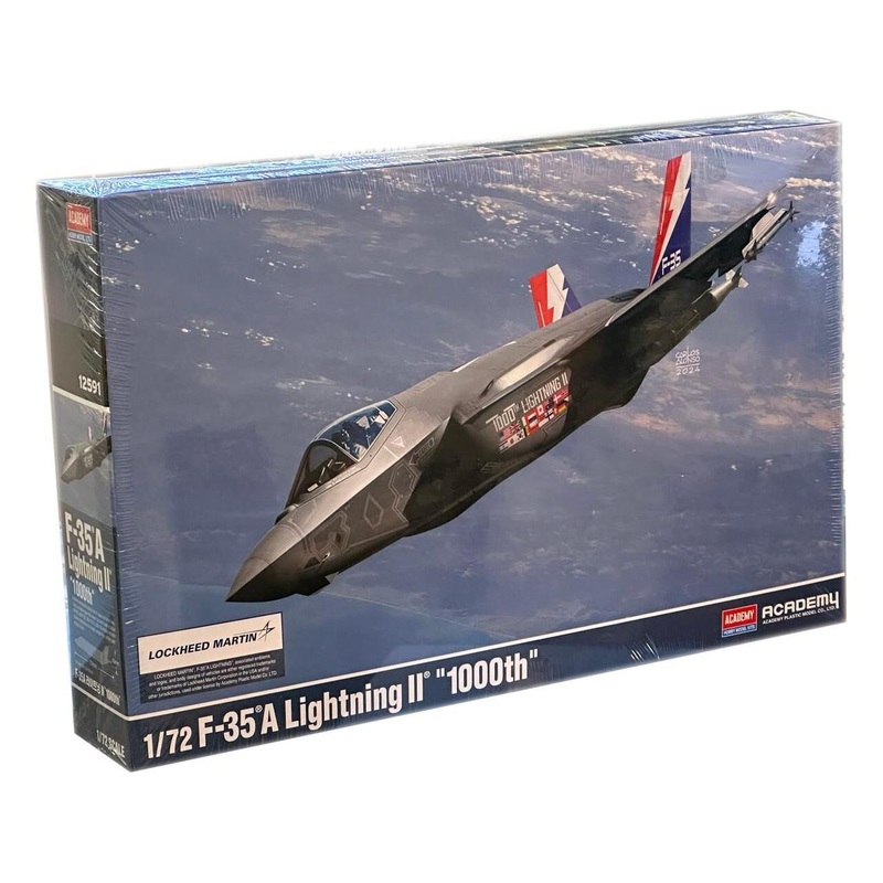 ACADEMY   1/72 F-35A Lightning II “1000th” Plastic Model Kit
