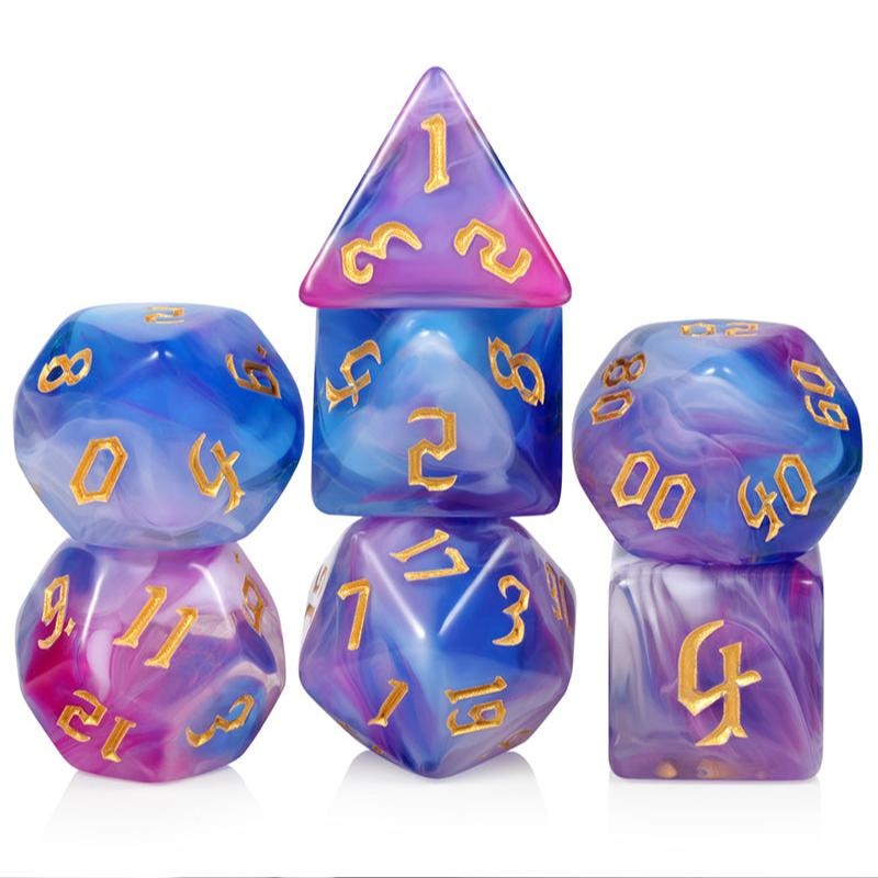 Acrylic Dice Set – Lucid (7pcs)