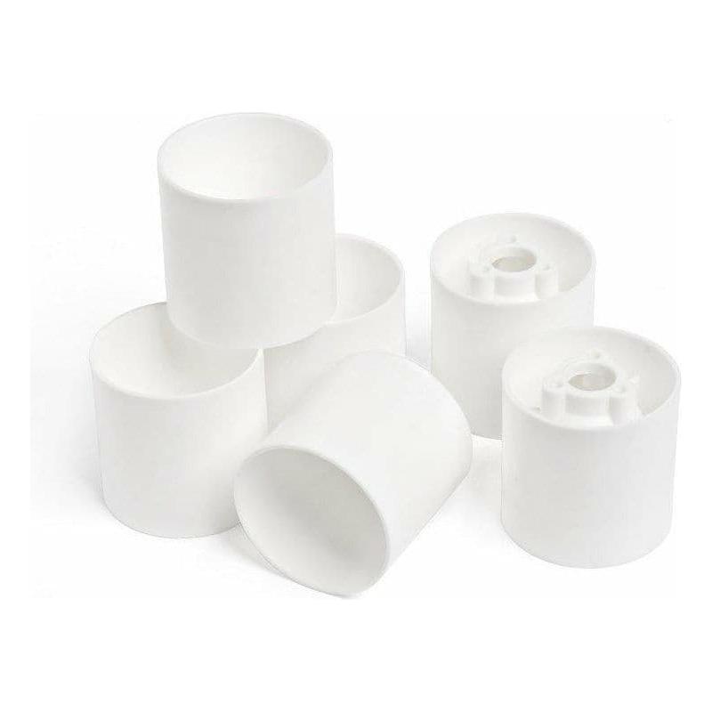 (Clearance Item) HB RACING Rear Wheel (Dish Type/White /6Pcs)